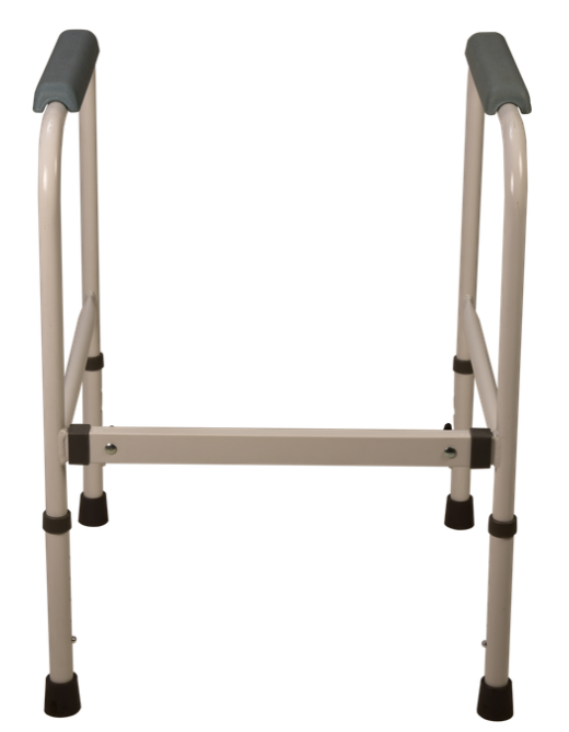 Self-Standing Aluminum Toilet Safety Frame – Adjustable, Durable & Easy to Install