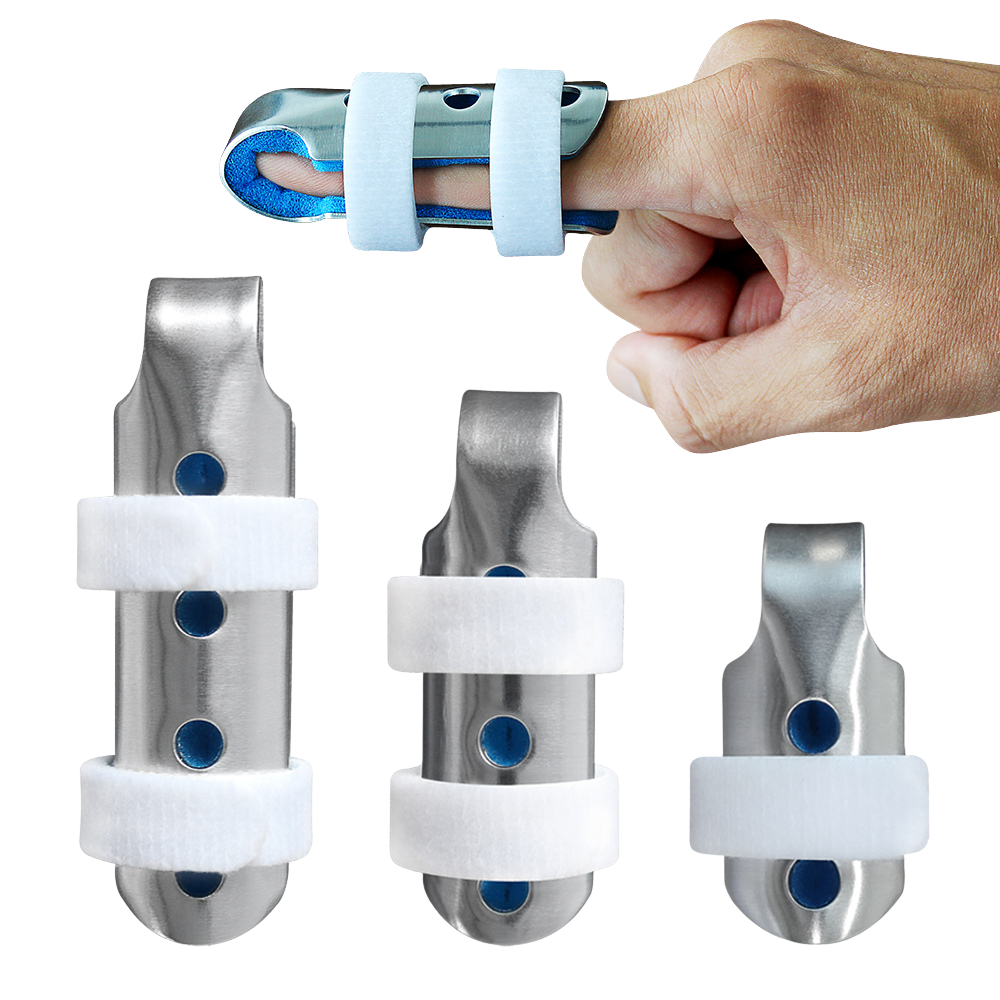 Medresq Cot Customizable Hand & Finger Fracture Support Splint with Adjustable Strap