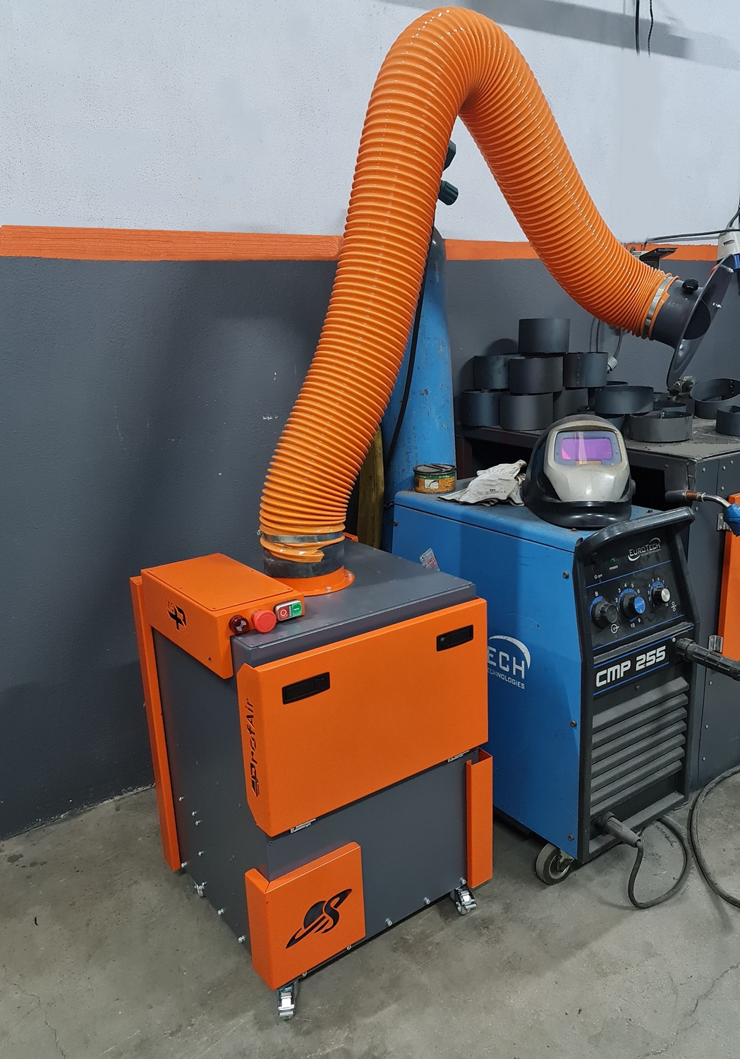 Kaynak Dumanı Emiş Makinası 800m3/h