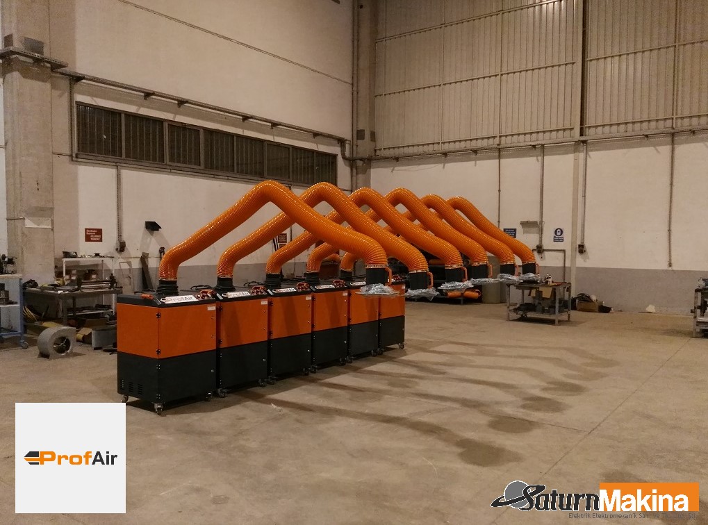 Kaynak Dumanı Emiş Makina 1200m3/h Tek Kollu