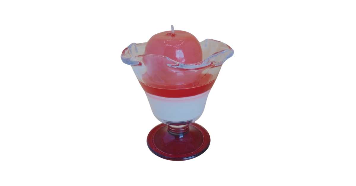 Bougie pomme d'amour