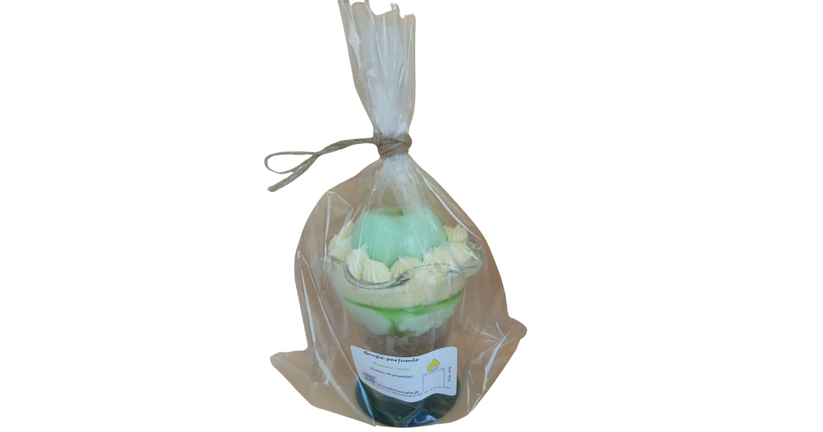 Bougie pomme verte