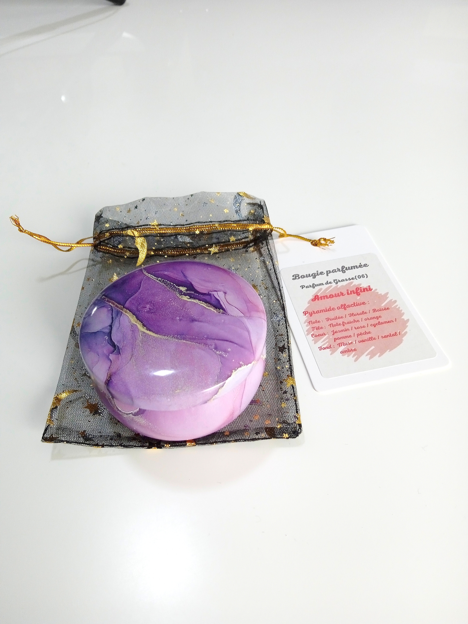 Bougie Amour infini