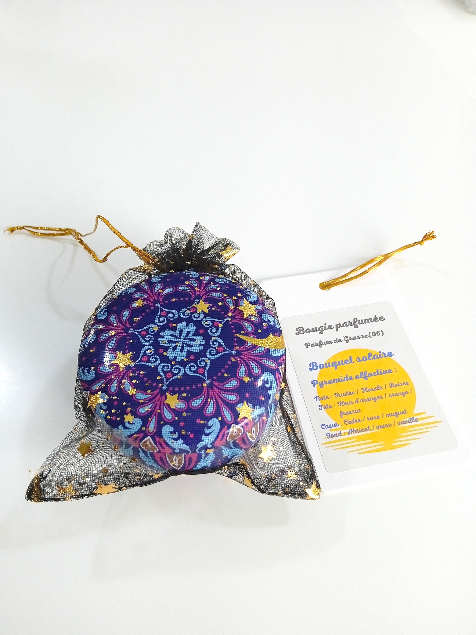 Bougie Bouquet solaire