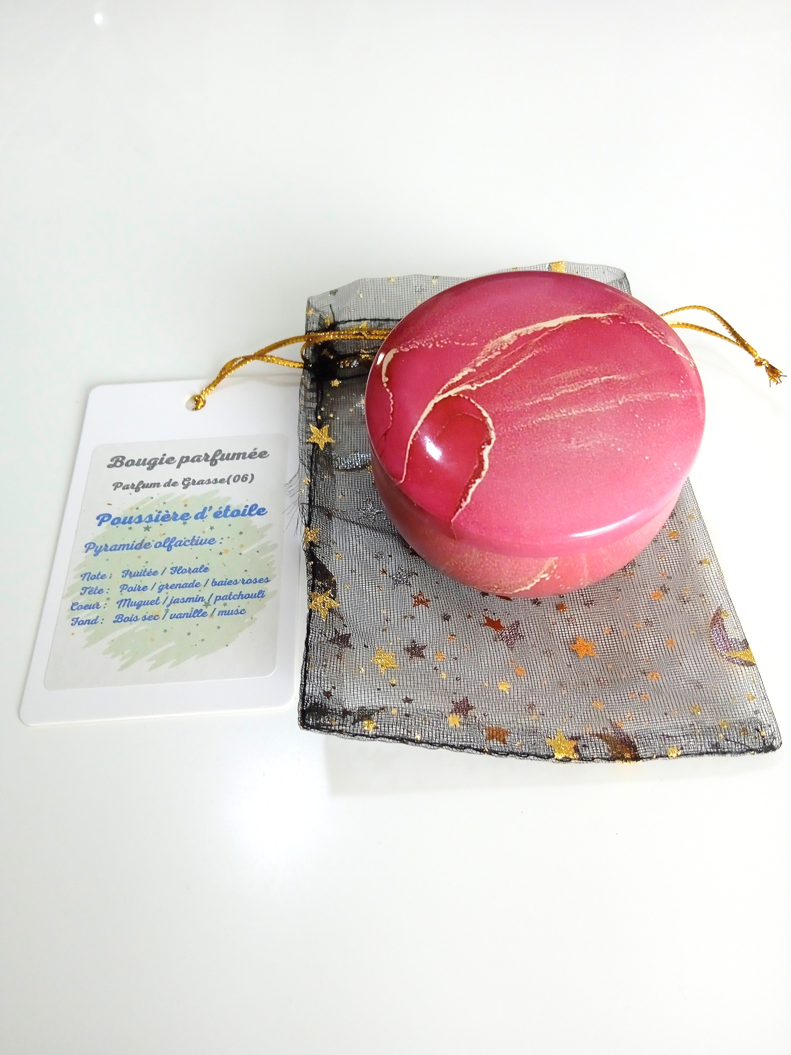 Bougie Poussiére d'étoile