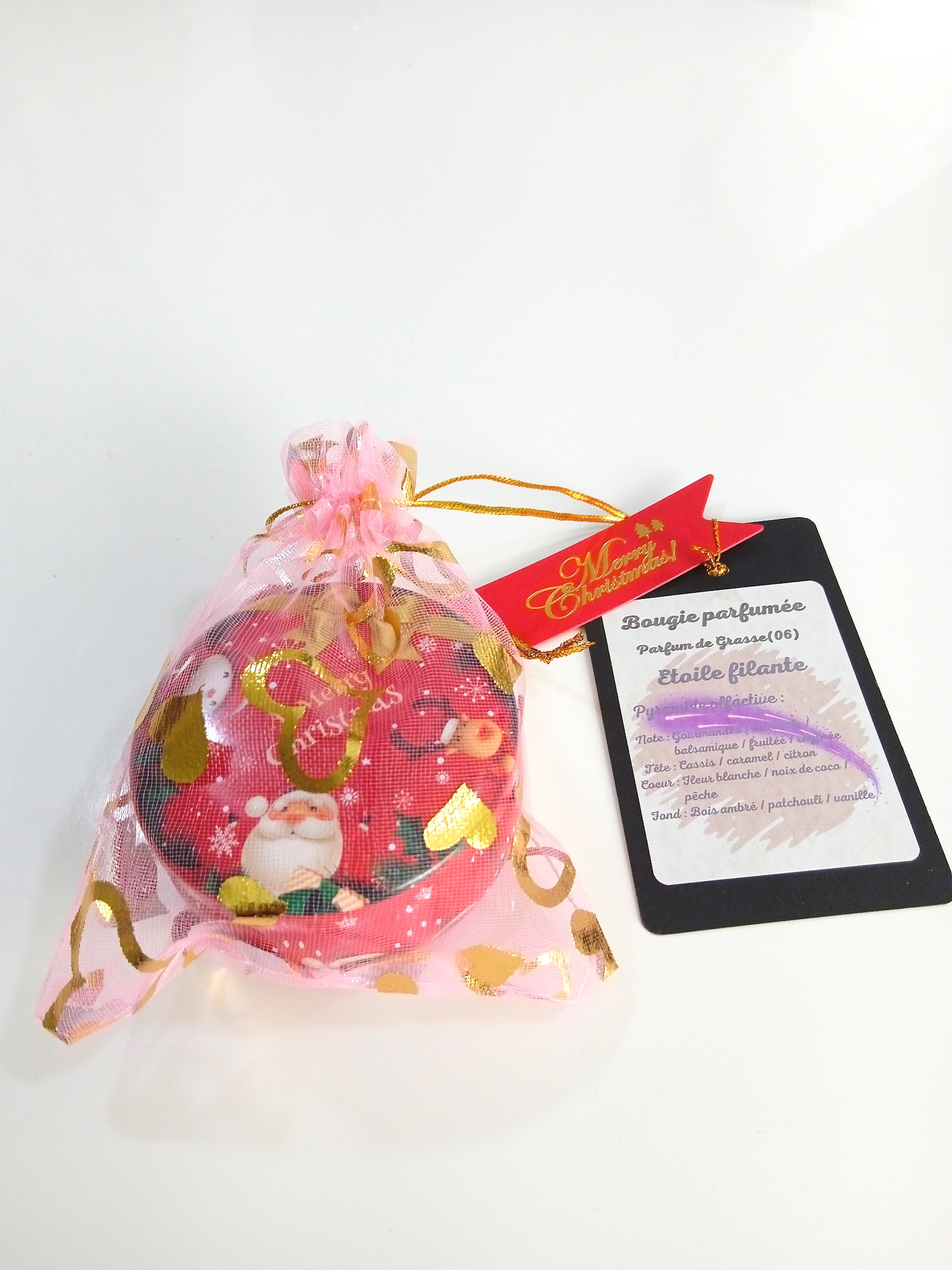 Bougie Etoile filante