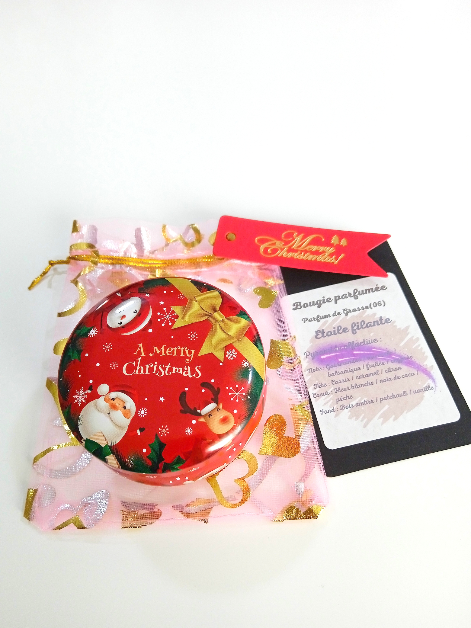 Bougie Etoile filante