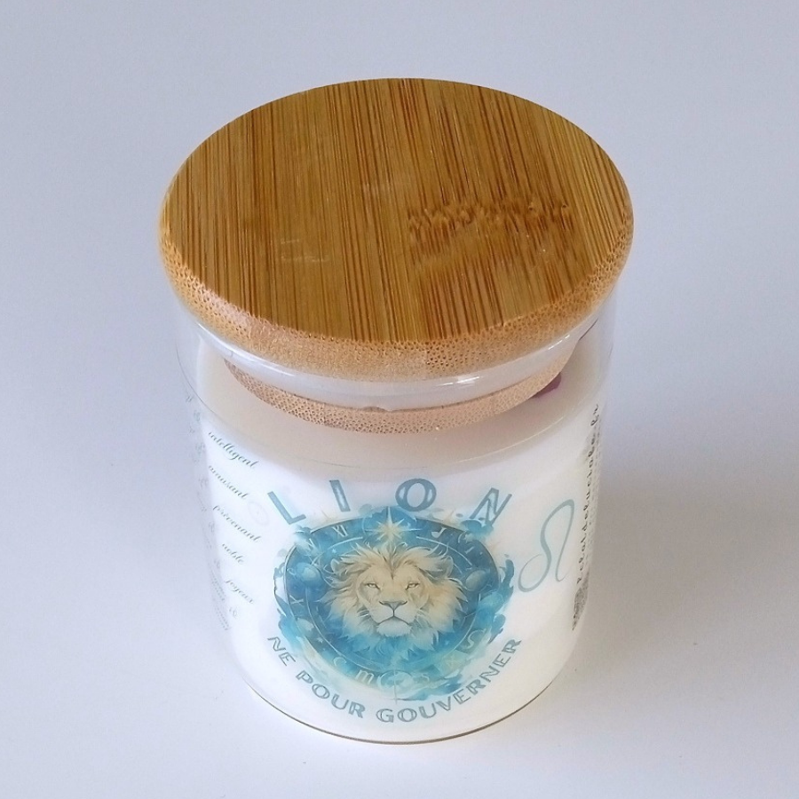 Bougie signe astrologique : Lion