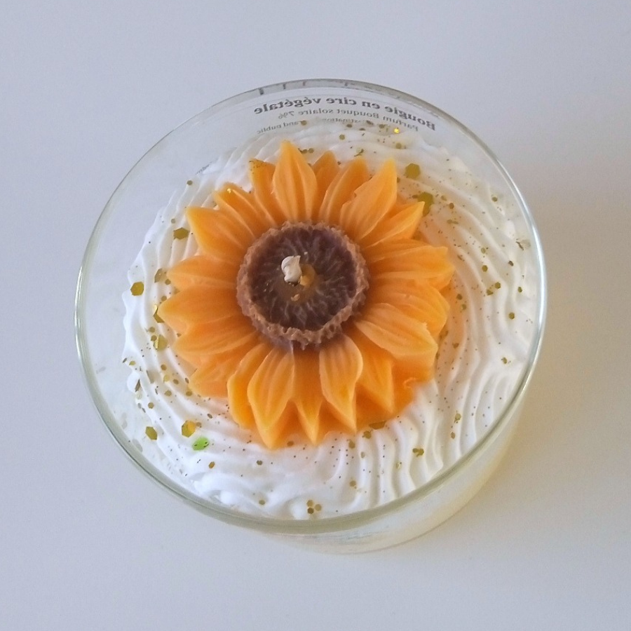 Bougie gourmande Bouquet Solaire