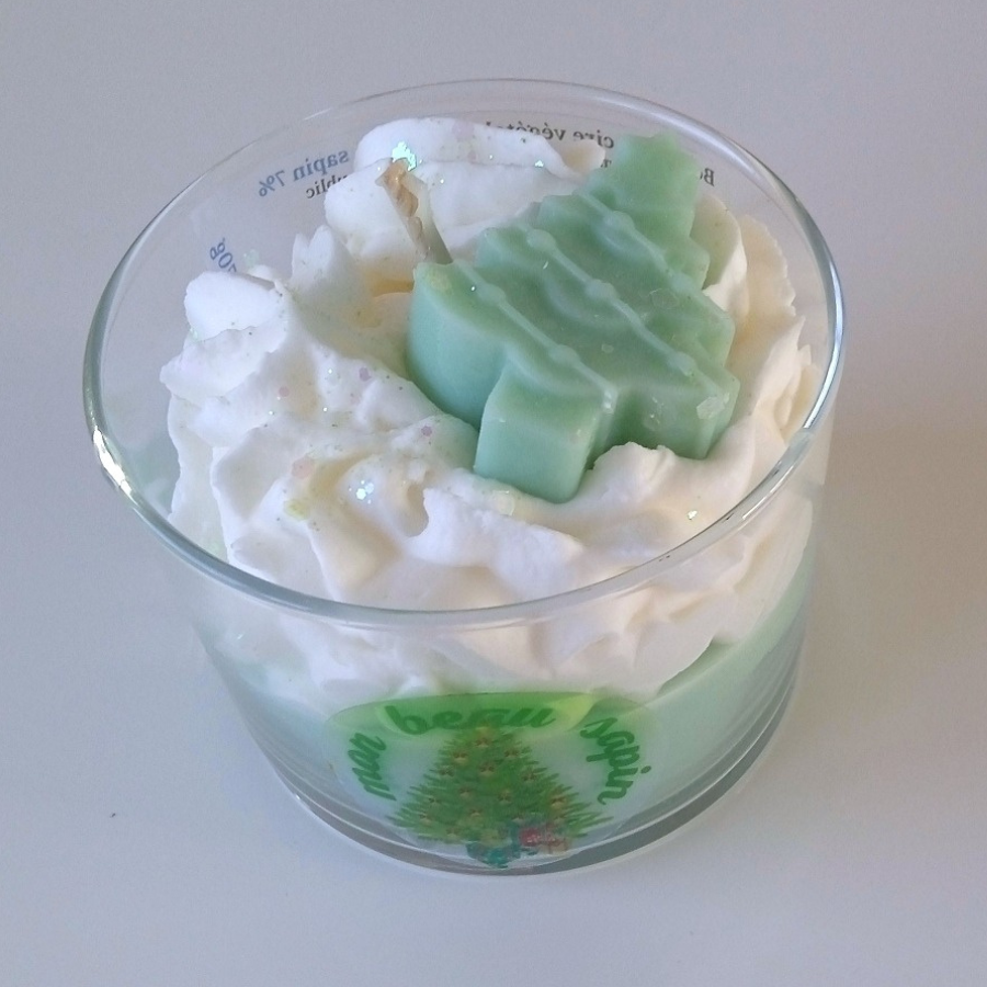 Bougie gourmande "mon beau sapin"