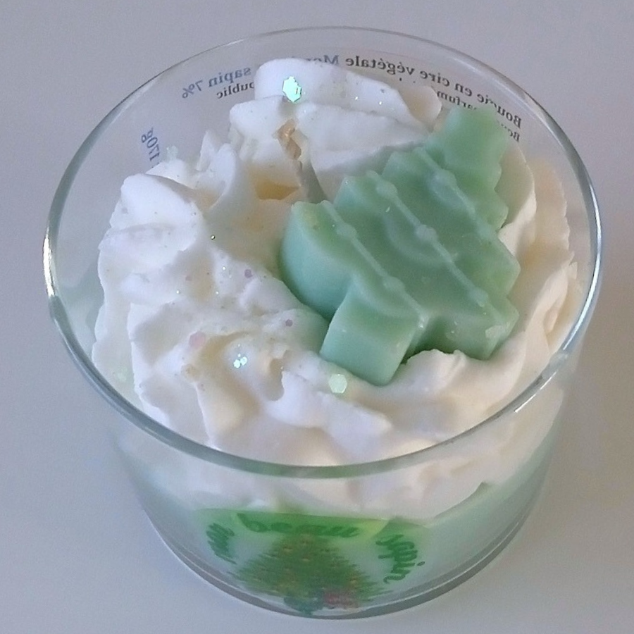 Bougie gourmande "mon beau sapin"