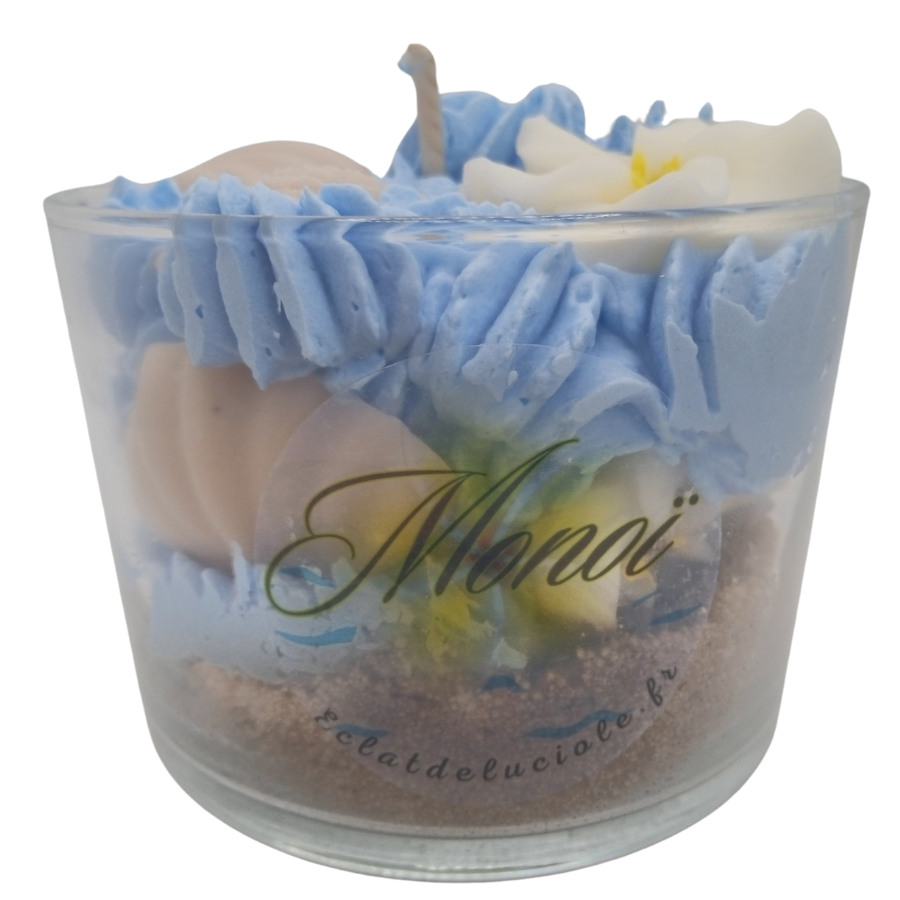 Bougie gourmande "monoï"