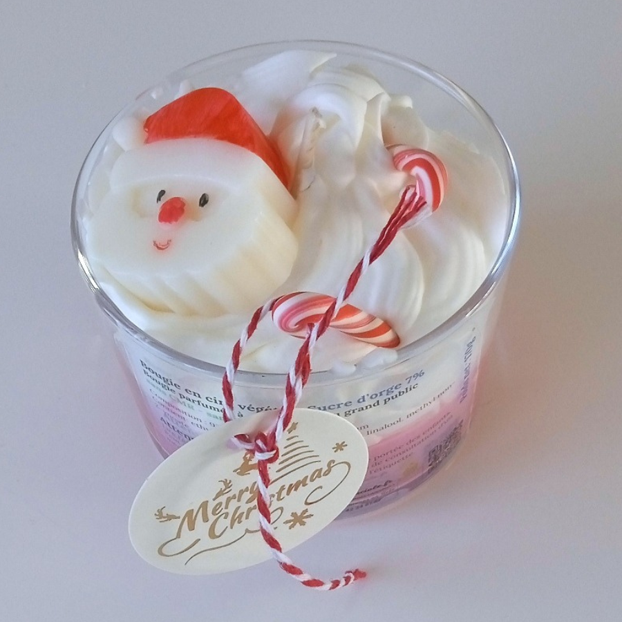 Bougie gourmande "sucre d'orge"