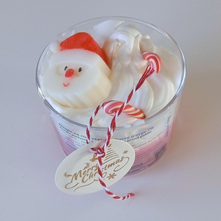 Bougie gourmande "sucre d'orge"