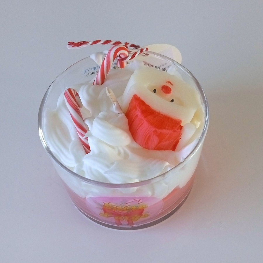 Bougie gourmande "sucre d'orge"