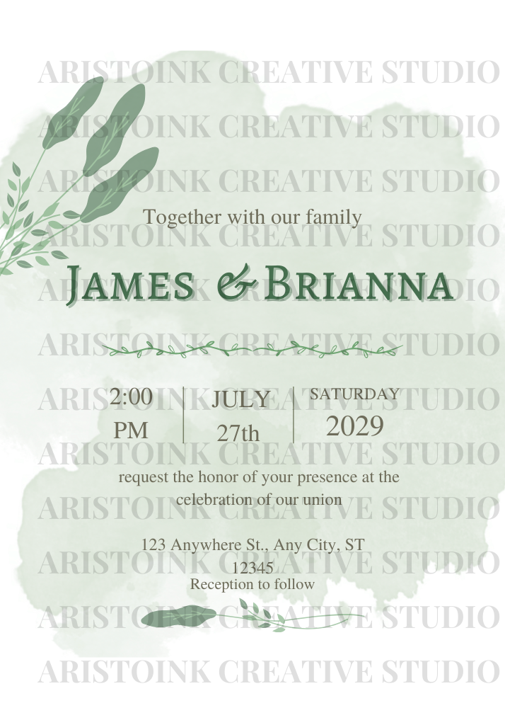 Mint invitation
