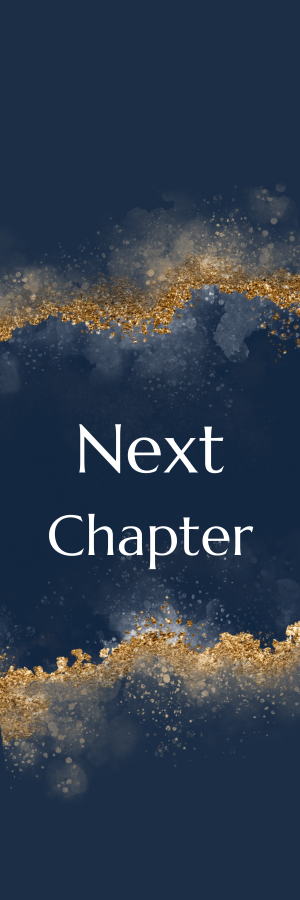 navy/ gold New Chapter Bookmark