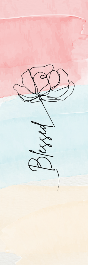 Blessed book mark
