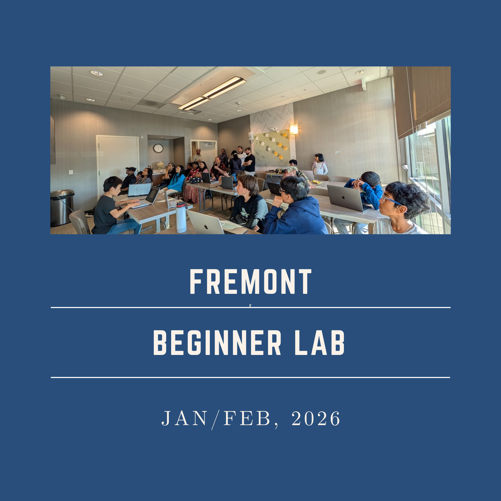 Beginner Level - Fremont (Jan/Feb)