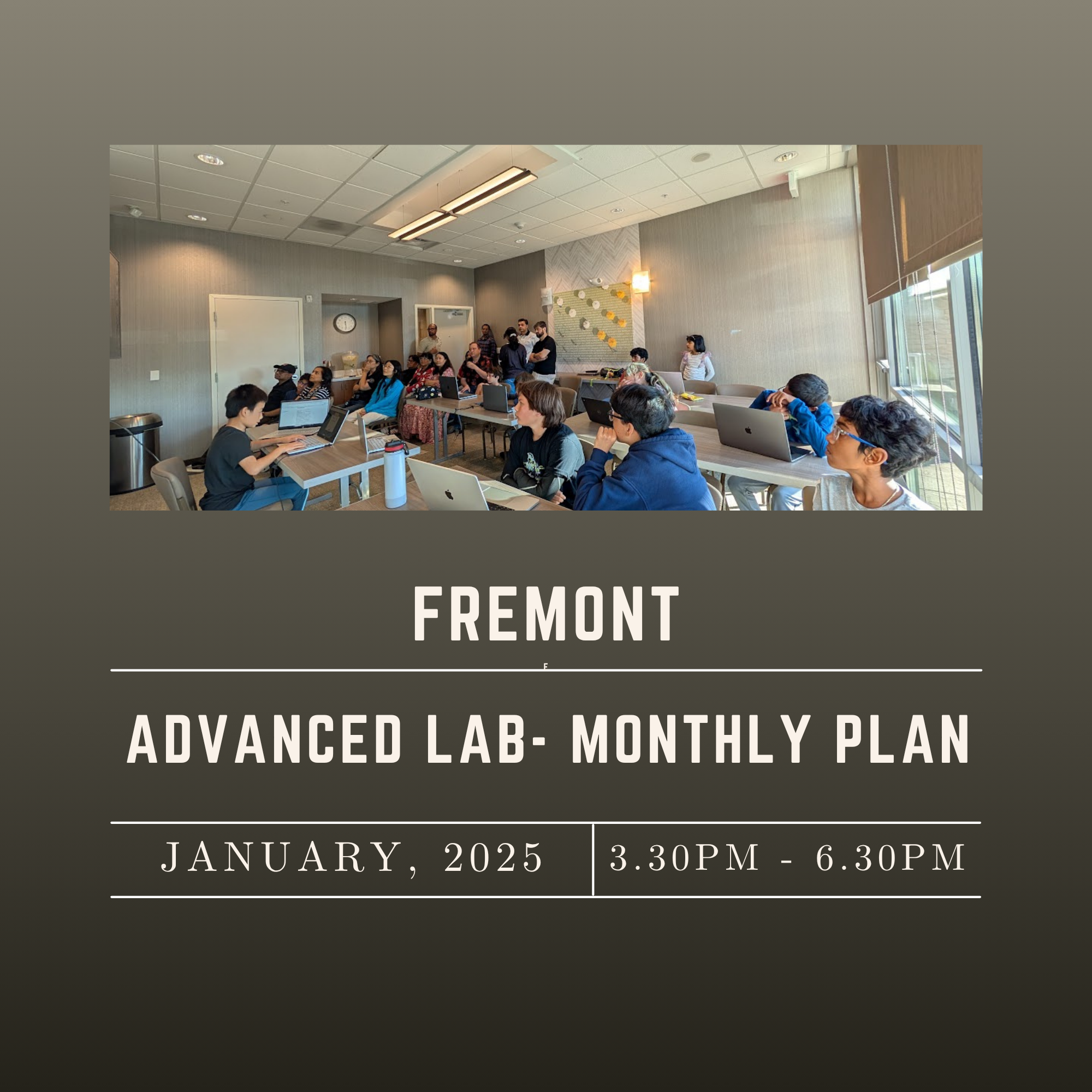 Advanced Level - Fremont (January) Monthly Plan
