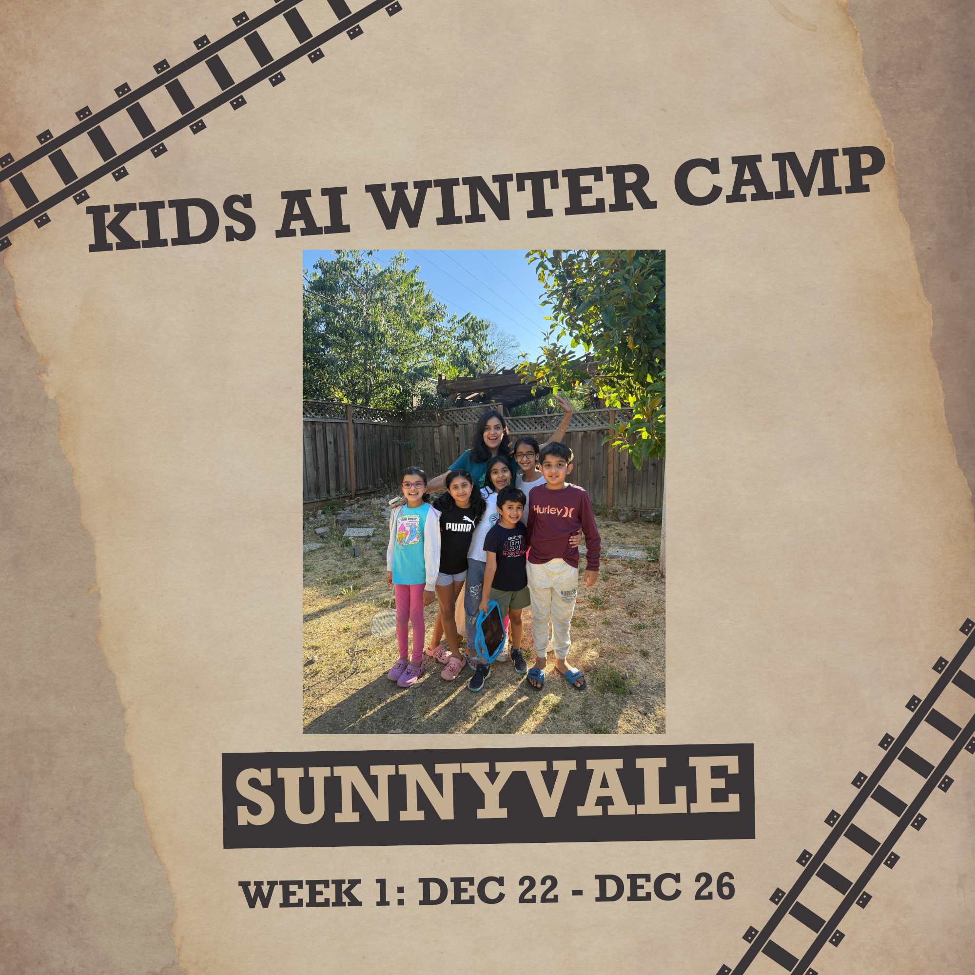 Kids AI Creator Winter Camp - One week (With 2 hours extended childcare)