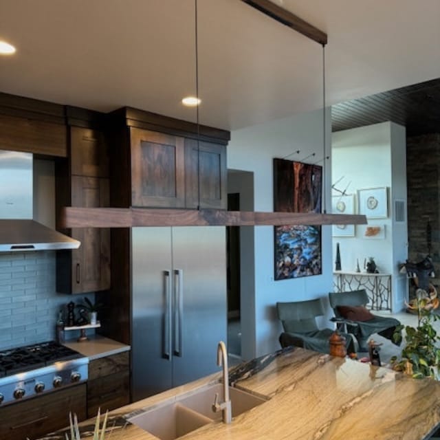 Linear Suspension Chandelier Scandinavian LED Pendant Light Linear Pendent Chandelier Nordic Lighting Wood Beam Light