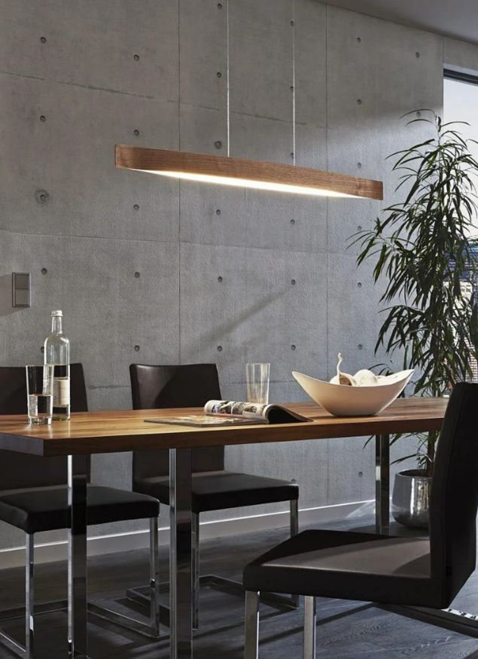 Minimalist Suspensiion Decoration Wood Suspension Chandelier Pendant Light Led Lighting Nordic Wood Pendant Lights Art Modern Kit