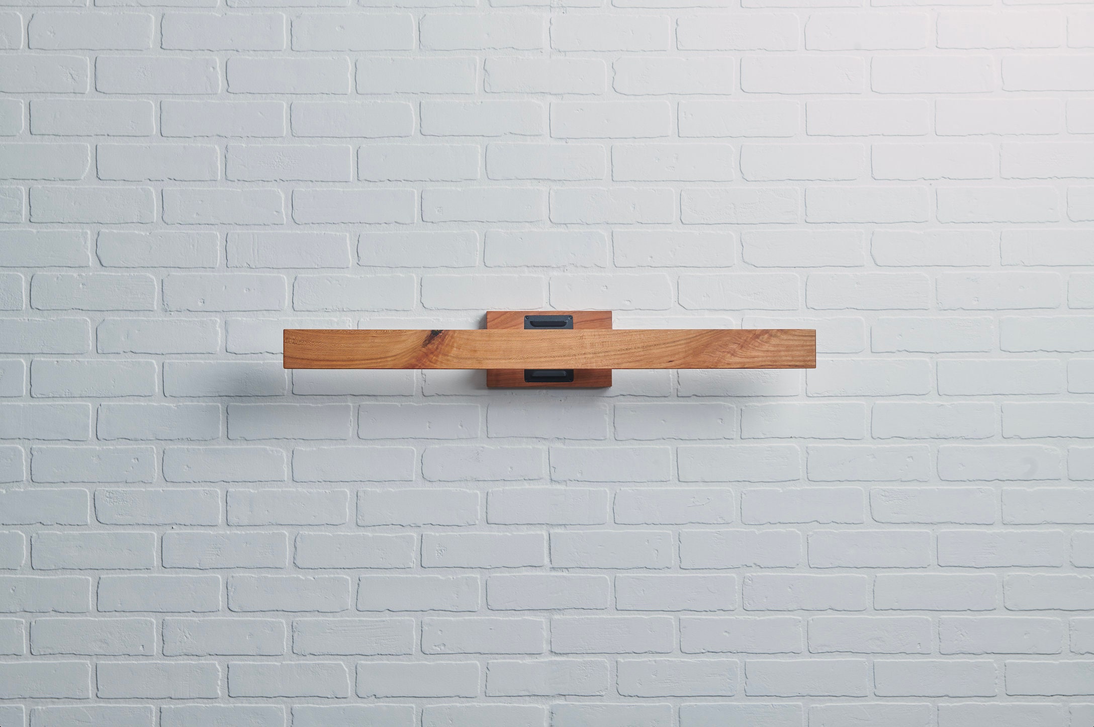 Linear Vanity Minimalist Lighting MCM LED Light Bathroom Lighting Brass Wood Light Horizontal Wall Sconce Wood Vanity