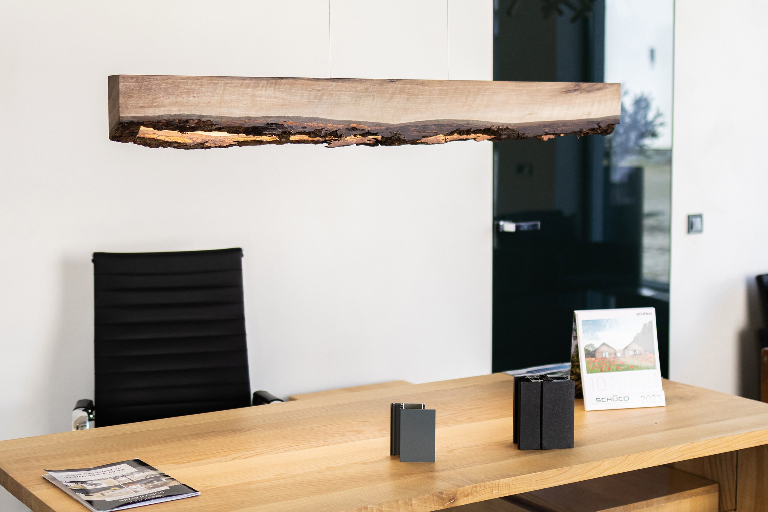 Wood linear chandelier wooden suspension lighting modern linear light wooden linear pendant sleek wooden fixture