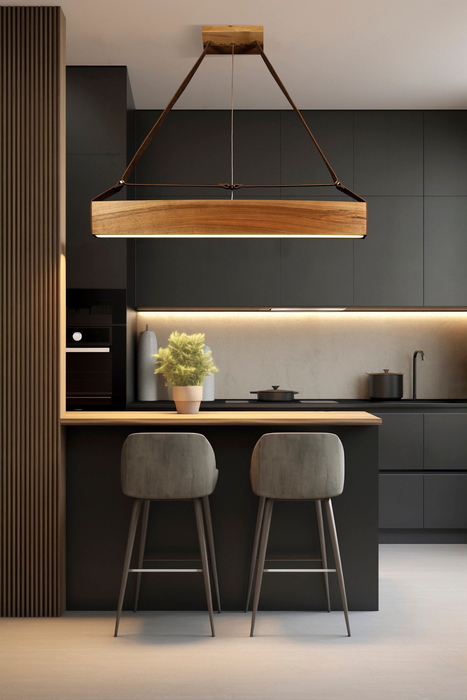 Kitchen Island Lamp Dinig Room Lamp Linear pendant light kitchen lighting ceiling lamp Linear chandelier scandinavian modern kitchen light