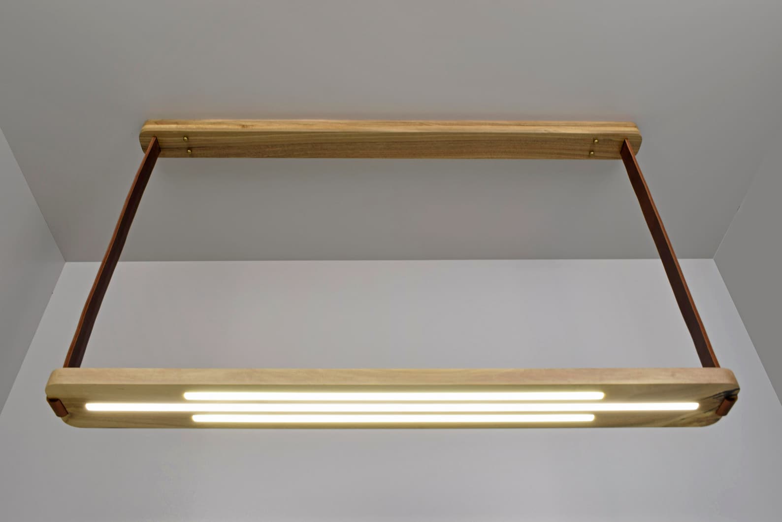 Pendant Linear Lamp Kitchen Island Lamp Ceiling Mount Wood Pendant Lighting Led Lamp Dining Room Light Modern Wooden Suspension Chandelier