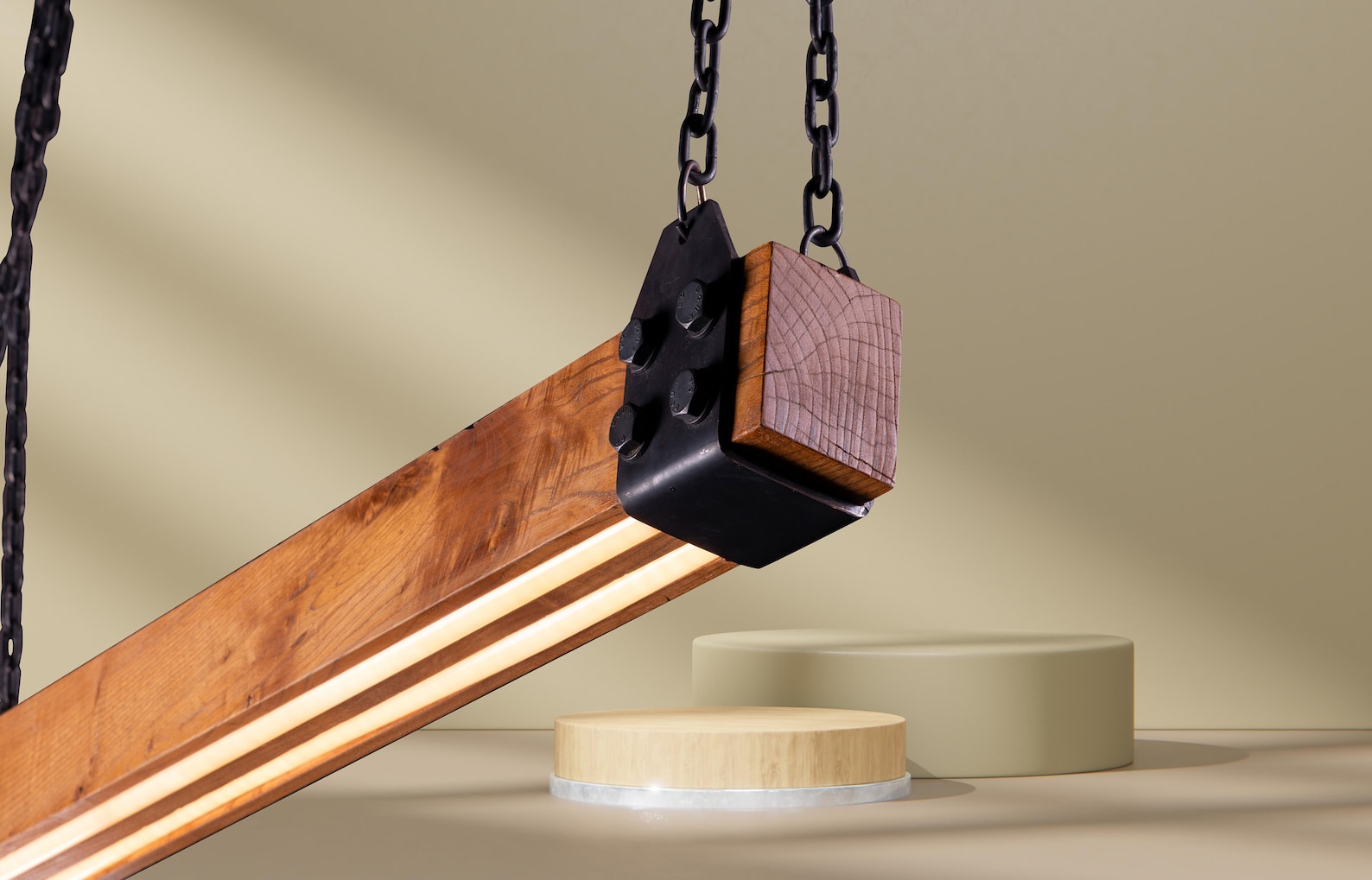 PAIRS Wood Light  Decorative Wood Lighting Wooden Pendant Light Wood Lights Wood Light Chandelier Linear Lighting Handmade