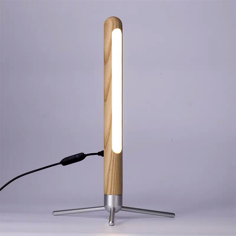Minimalist Nordic style ambient table lamp, eye-protection reading lamp，bedroom and living room atmosphere lamp