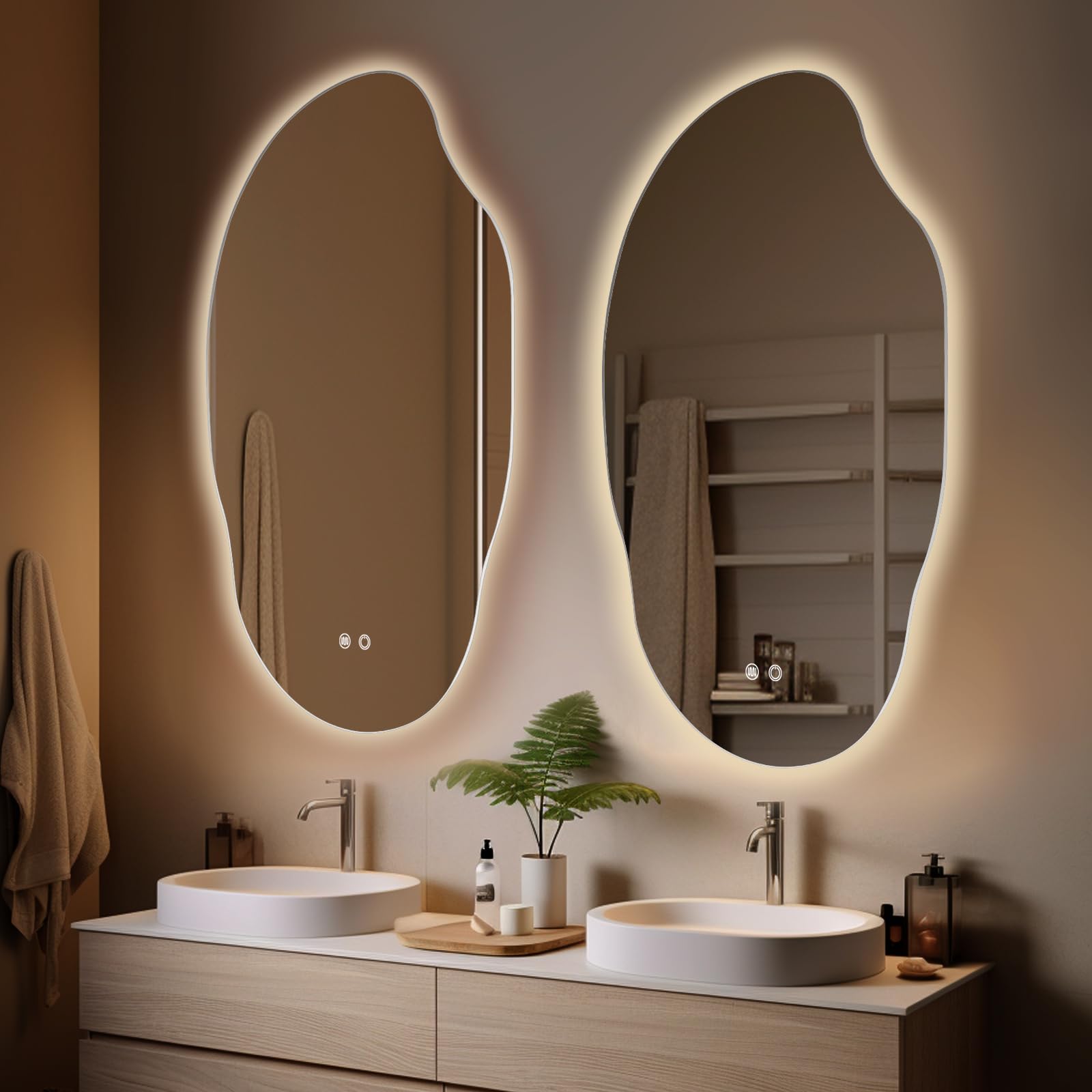 Smart Entryway-Vanity LED Mirror for Wall Decoration