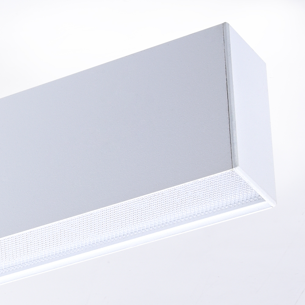 Modern Linear Pendant Light Color Temperature Changing with Remote for Office