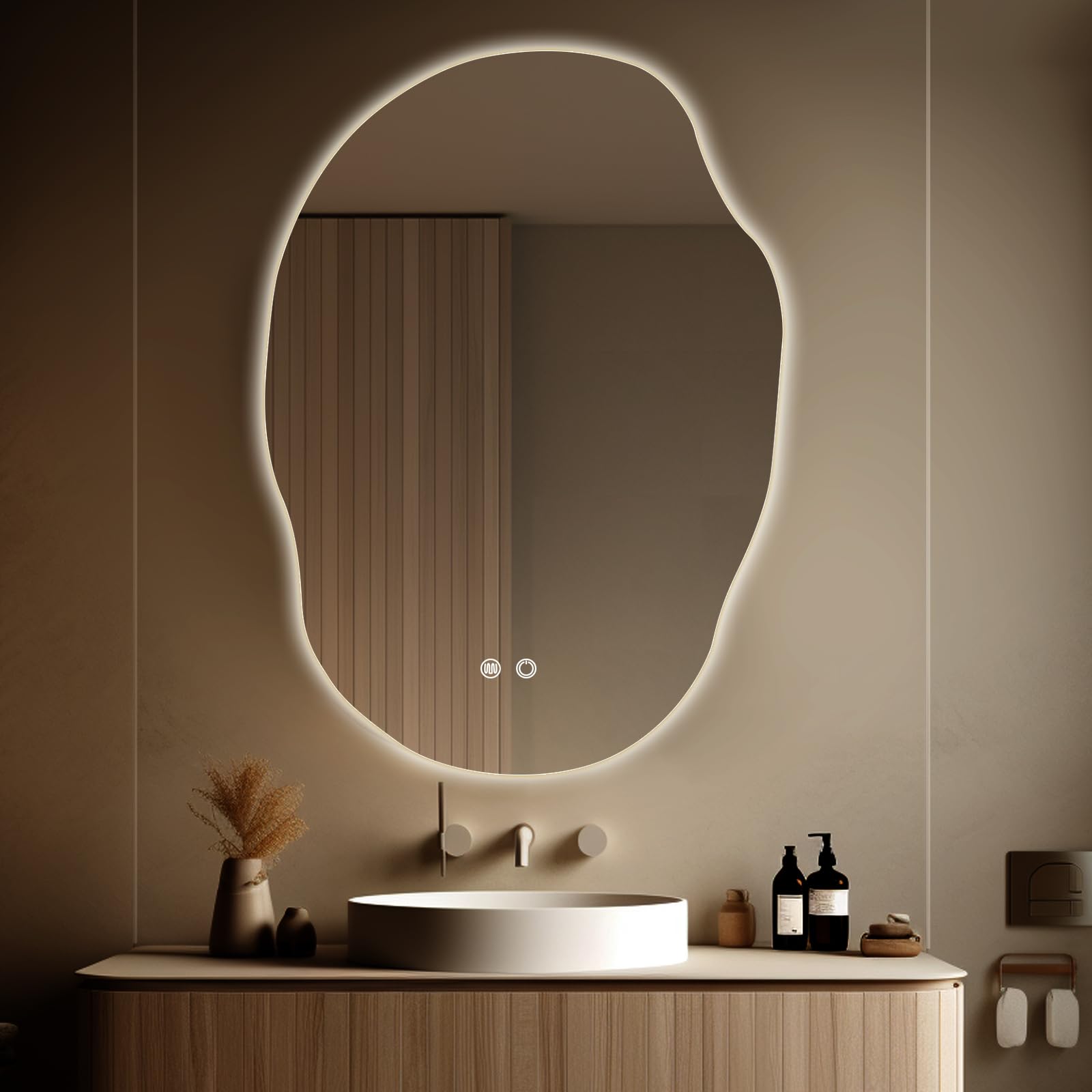 Smart Entryway-Vanity LED Mirror for Wall Decoration