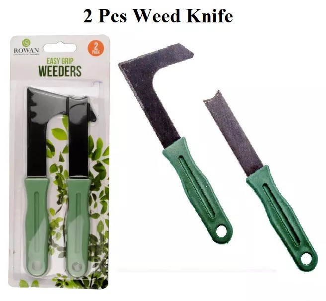2 pcs Garden Patio Weed Knife Set