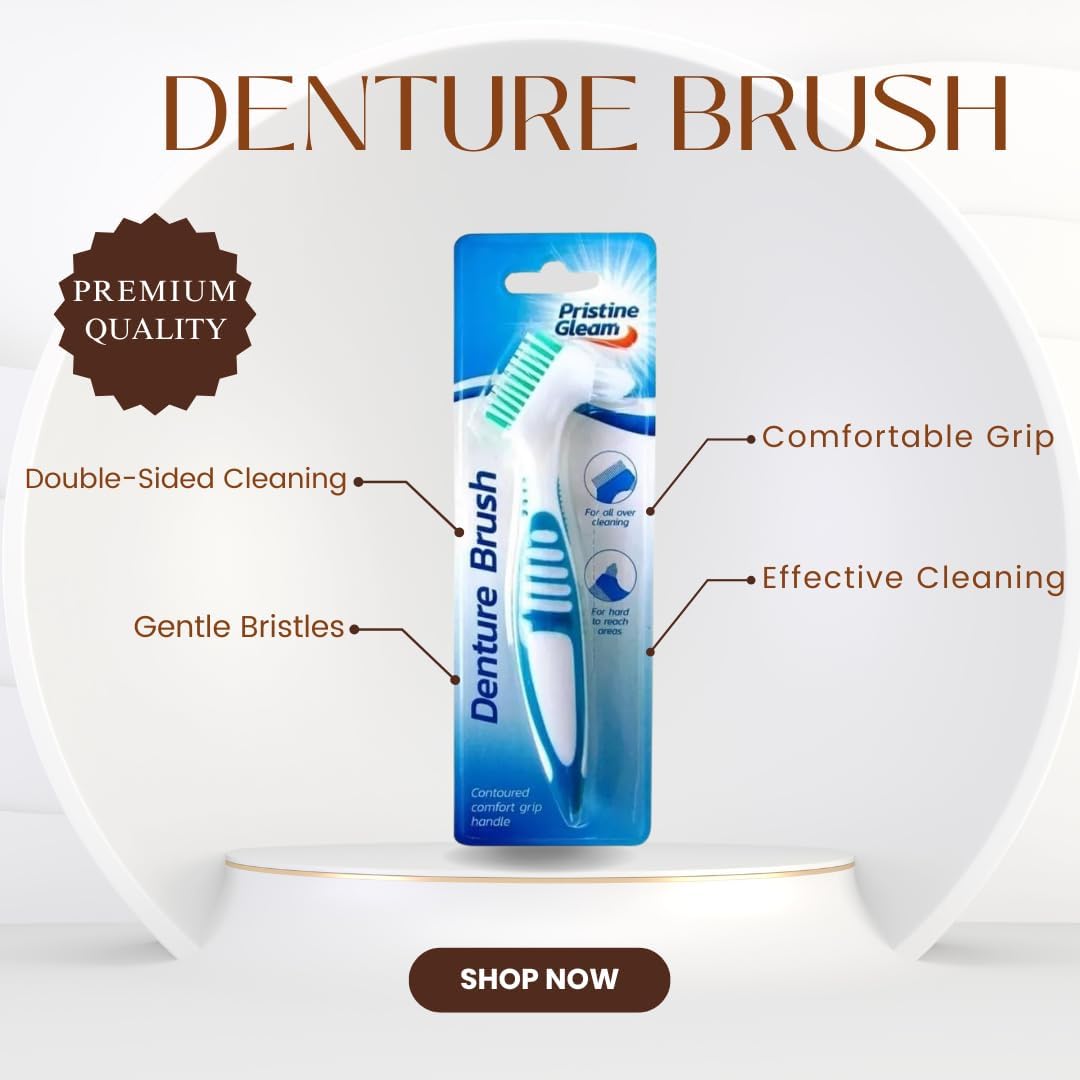 Denture Cleaner Toothbrush
