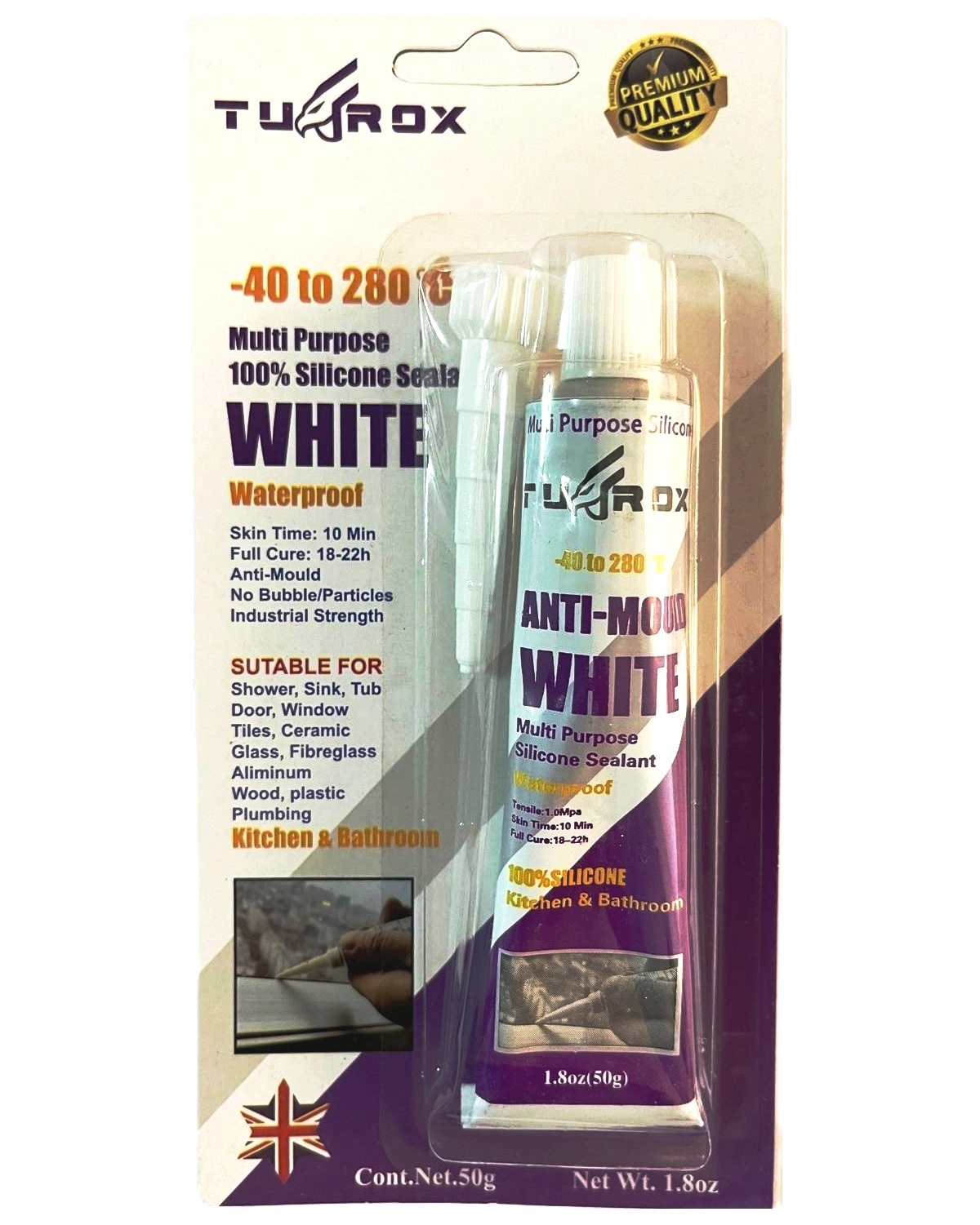 50g Silicone Sealant White