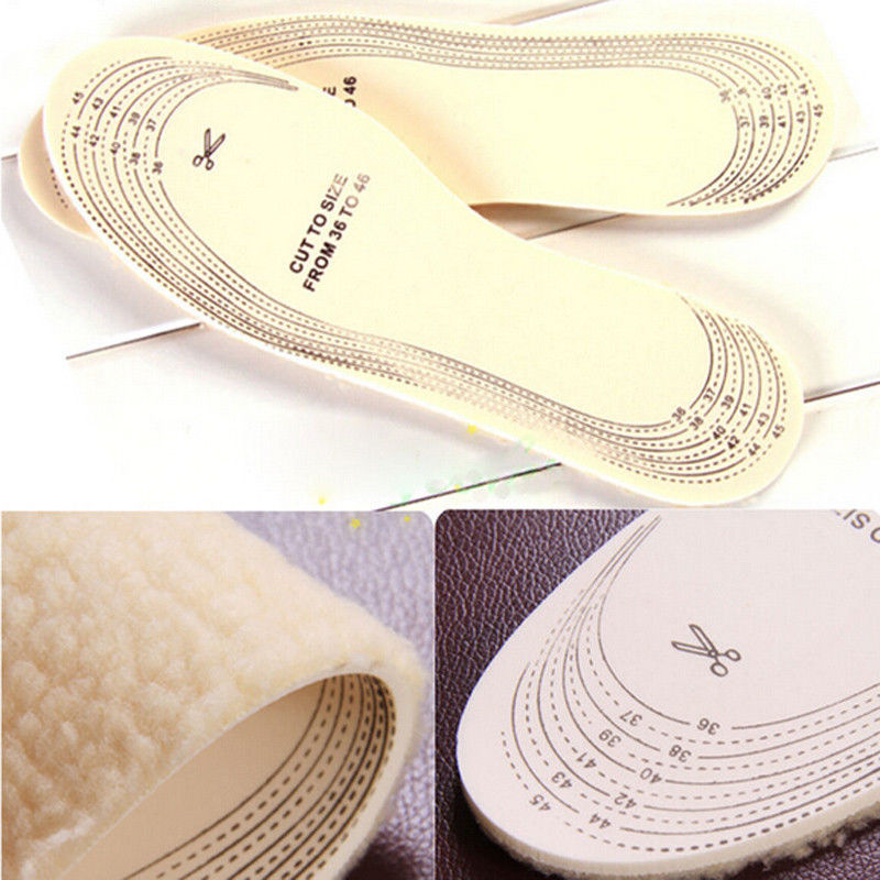 2 Pair Thermal Fleece Insoles