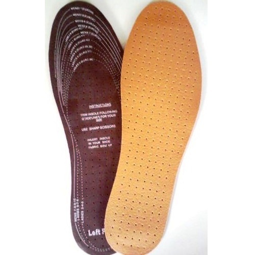 2 Pair Leather Insoles