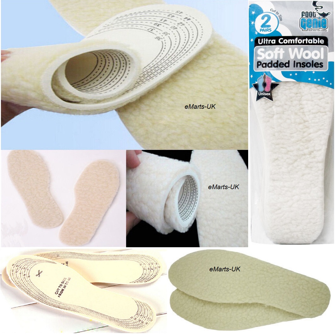 2 Pair Thermal Fleece Insoles