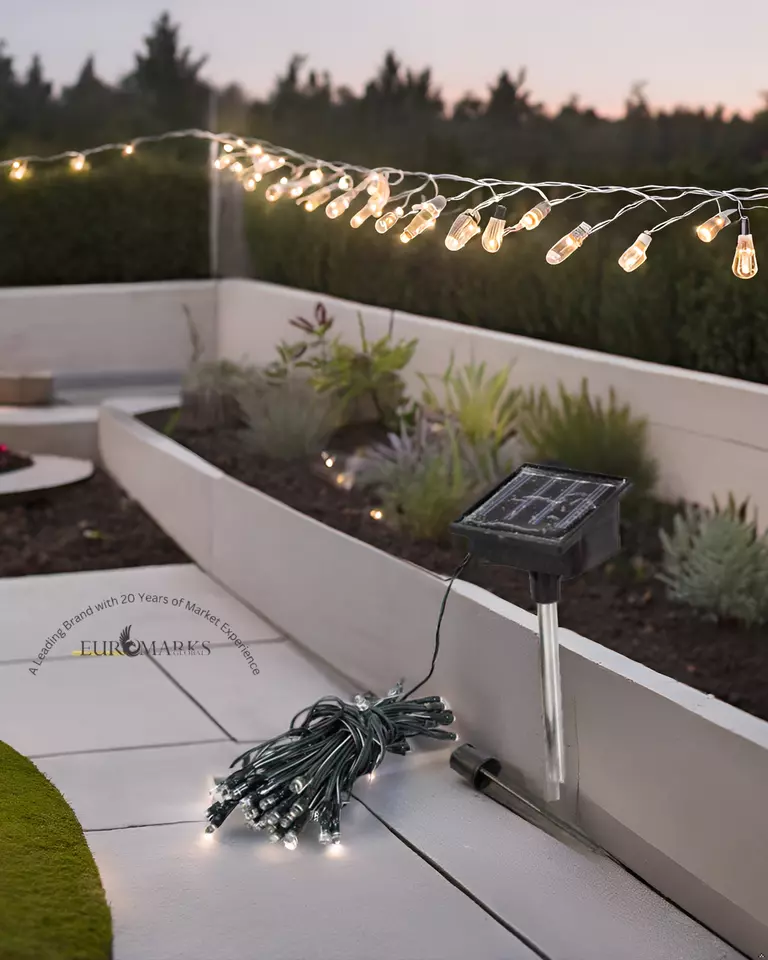 105 String LED Solar Lights
