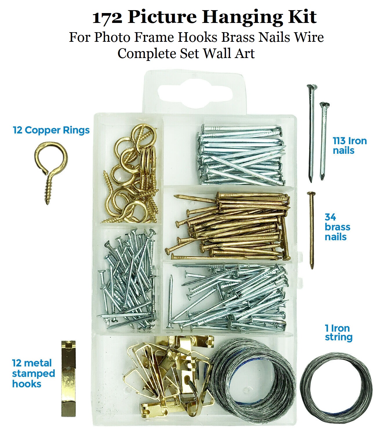 172 Picture Hanging Kit