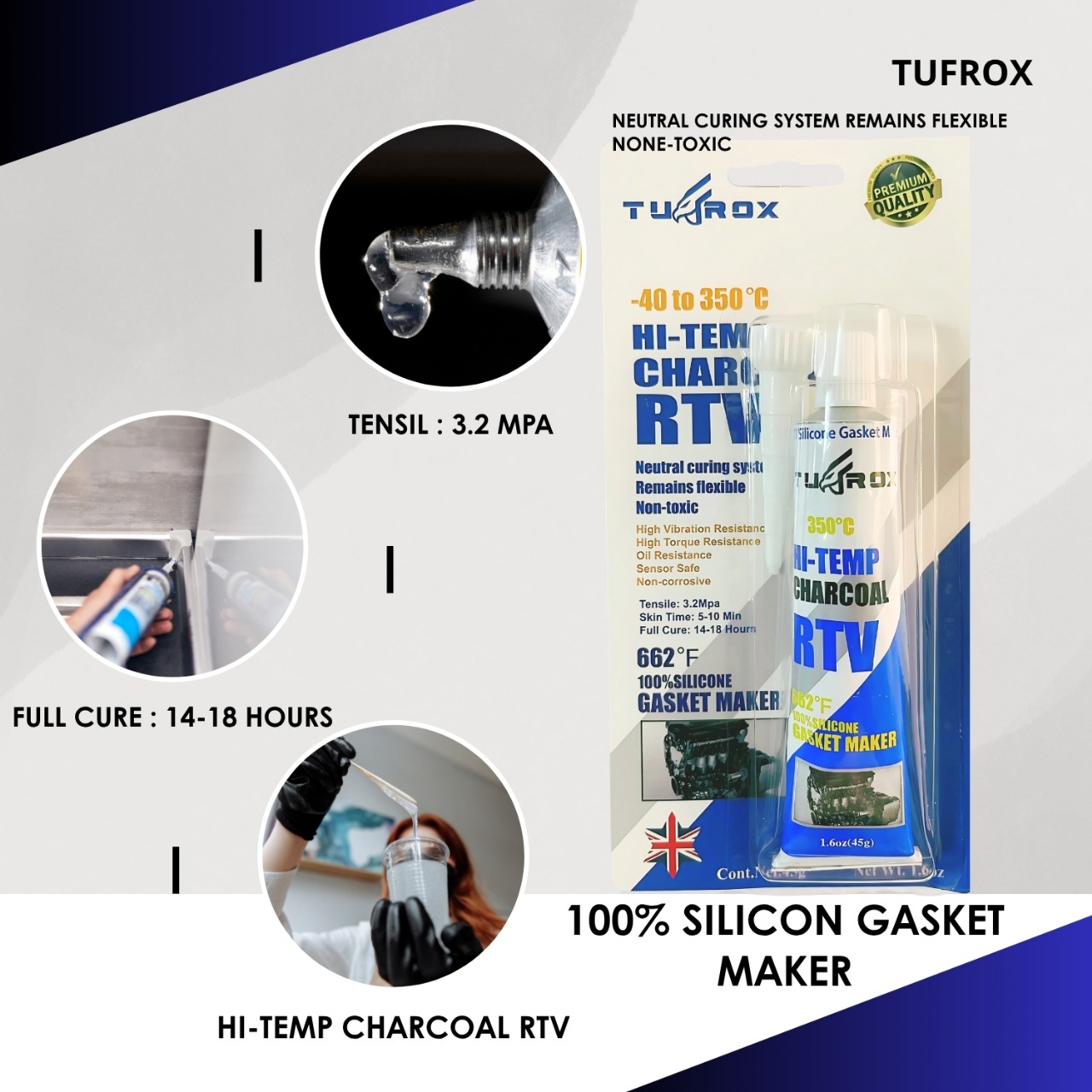 RTV Silicone Gasket Grey 