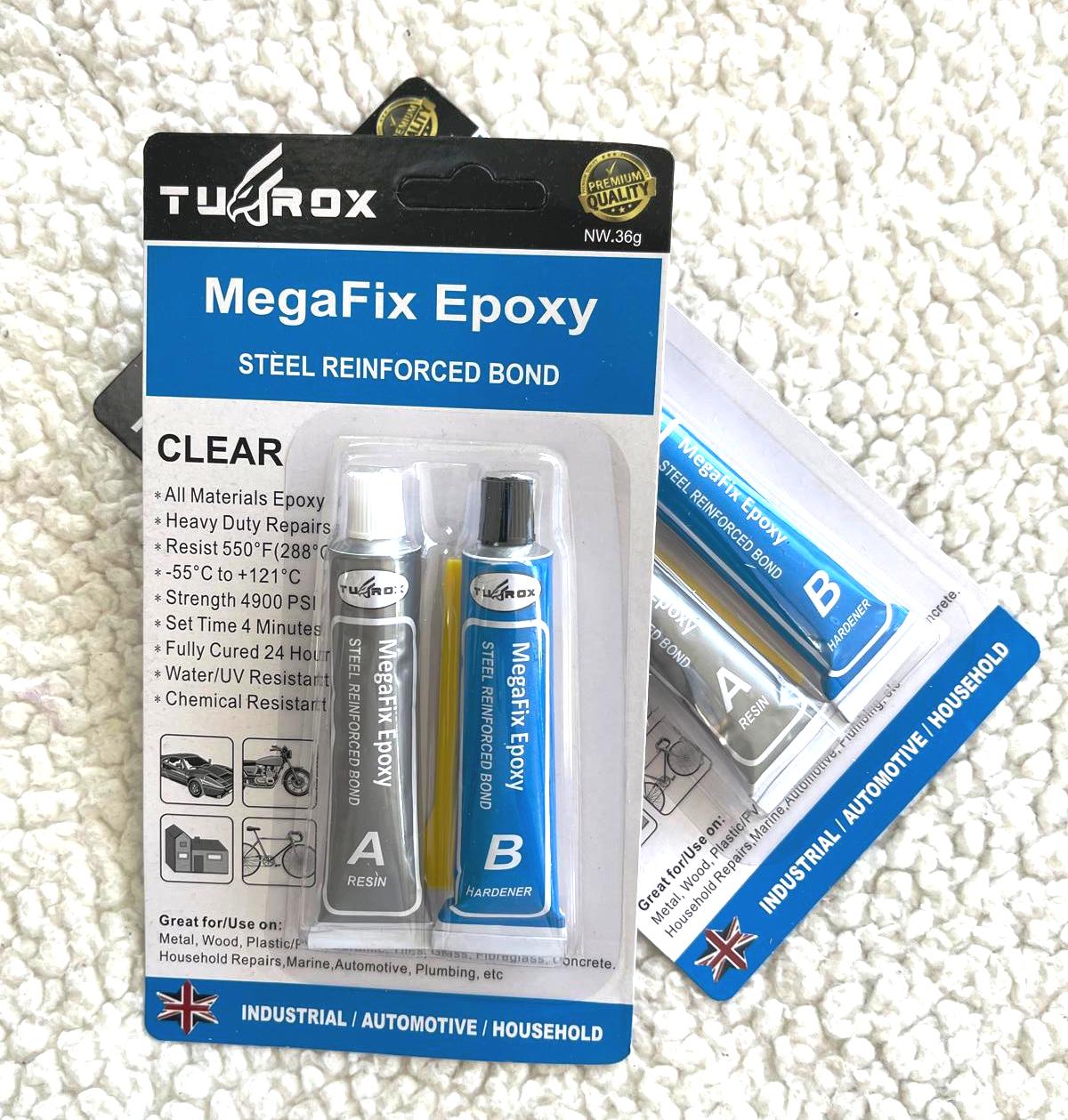 Steel Reinforced Epoxy Clear