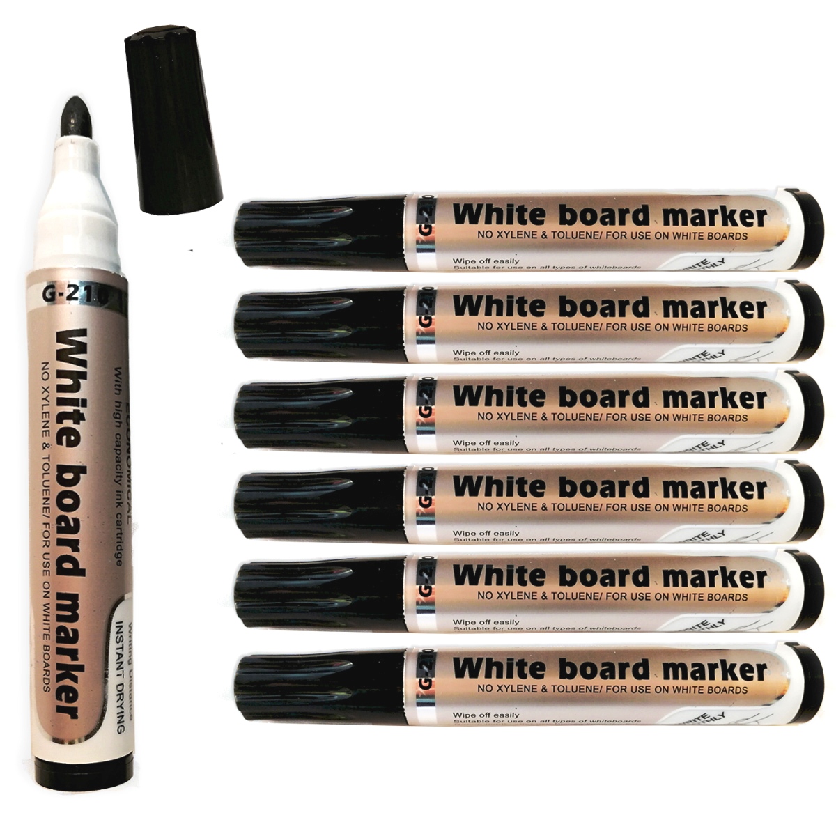 12 Whiteboard Dry Wipe Marker