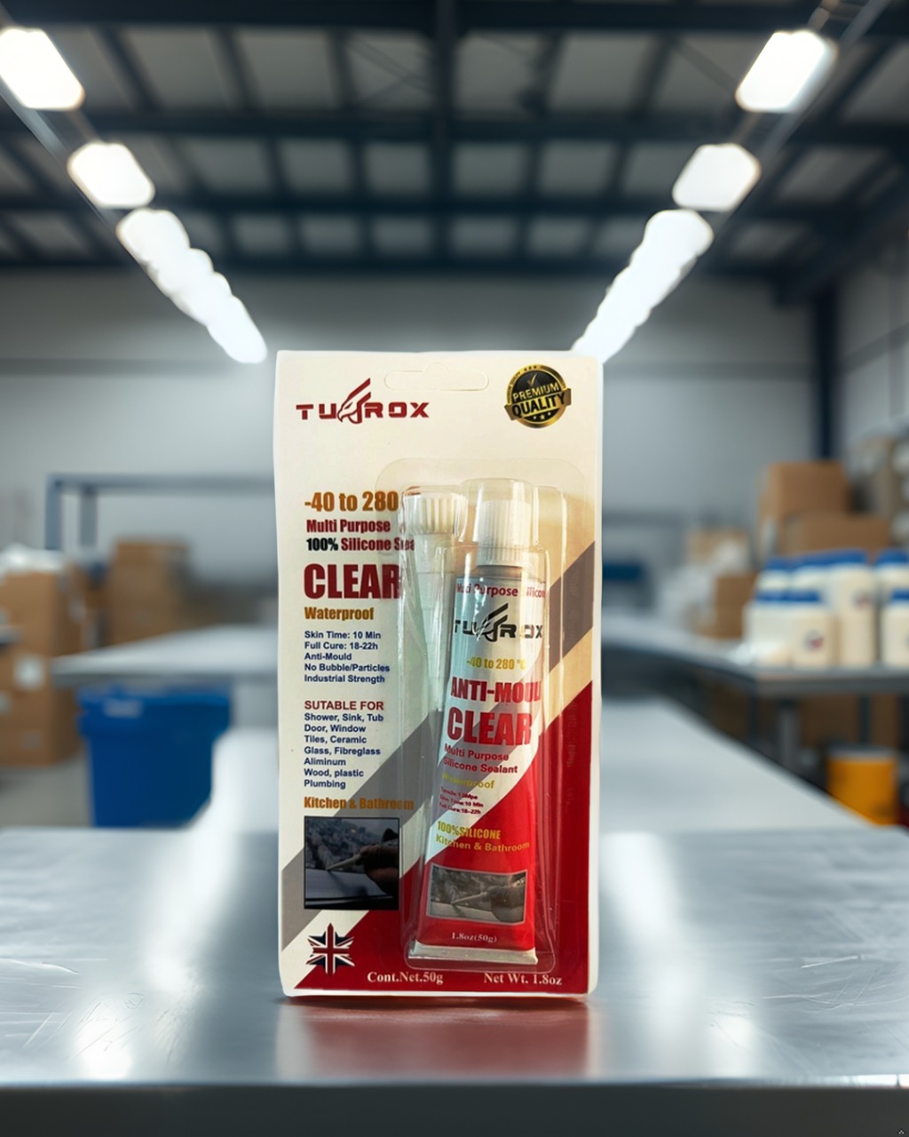 50g Silicone Sealant Clear