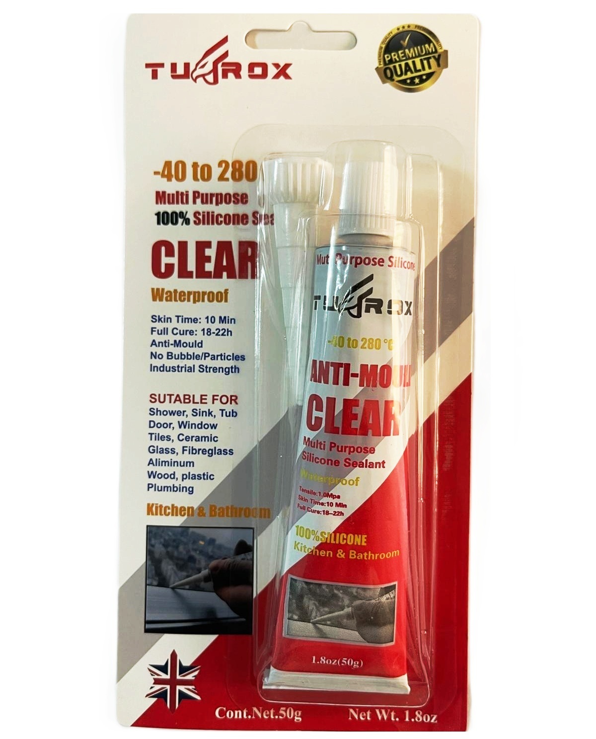 50g Silicone Sealant Clear