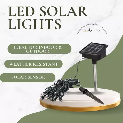 105 String LED Solar Lights